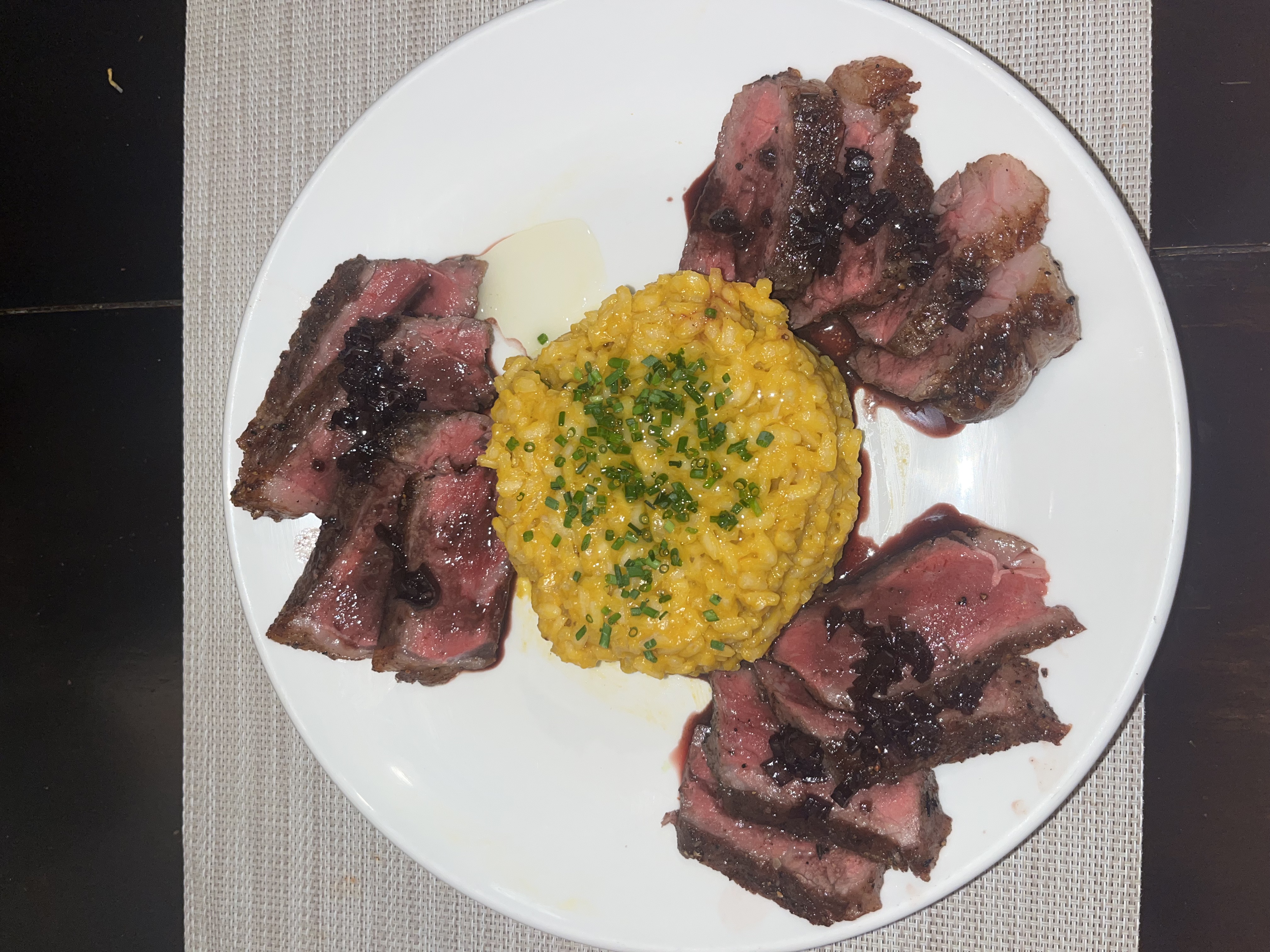Steak Truffle Risotto